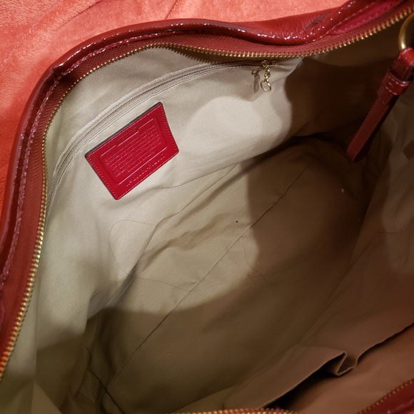 Coach Patent Leather Shoulder - Picture 2 of 10